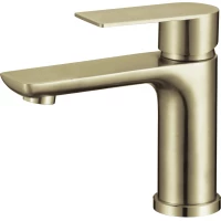 Смеситель для раковины Fmark FS8801C золотой матовый