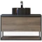 Комплект мебели древесный аттик/черный 75 см Jorno Steal Ste.01.75/P/Da + 0025403 + Ste.02.50/Pl/B - 10