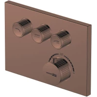 Термостат для ванны WasserKRAFT Asphe 7758 T встраиваемый, розовое золото