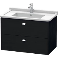Тумба черный дуб 82 см Duravit Brioso BR414201016