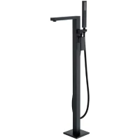 Смеситель напольный для ванны Grocenberg GB800BL