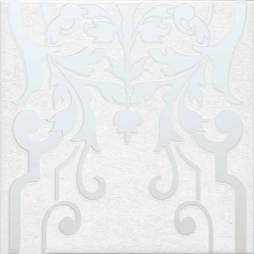Декор Kerama Marazzi Барберино 2 белый глянцевый 20x20x0,69 HGD\A566\5155