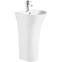 Раковина CeramaLux G-307 48x42 см, напольная, белый