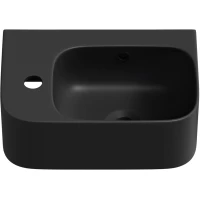 Раковина Lavinia Boho Bathroom Sink 33311064 37x25 см R, рукомойник, черный матовый