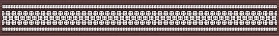 Бордюр Нефрит-Керамика Эрмида 05-01-1-56-03-15-1020-2 коричневый