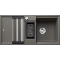 Кухонная мойка Blanco Adira 6S InFino 527604 100x50 см, вулканический серый