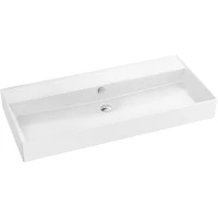 Раковина Jacob Delafon Vivienne EXBJ102-00 101x46,3 см, накладная, подвесная, белый