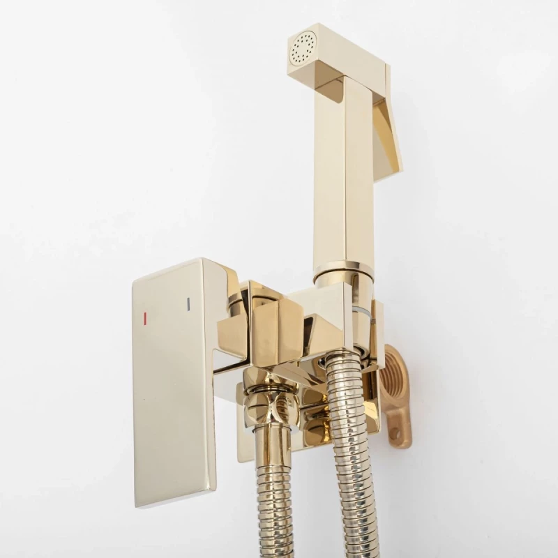 Гигиенический душ Rea Fenix REA-B5771 со смесителем, золотой