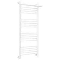 Полотенцесушитель водяной 1200x500 белый глянец Сунержа Богема с полкой+ 12-0223-1250