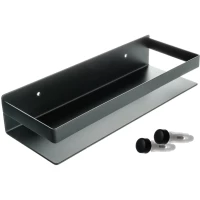 Полка для ванной Fixsen Hotel FX-31003G 30 см, черный матовый