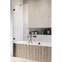 Шторка для ванны Radaway Essenza Pro Black PNJ II 50 10101050-54-01 прозрачное