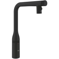 Смеситель для кухни Grohe Essence SmartControl 31892KF0 с выдвижным изливом, черный матовый