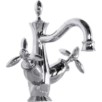 Смеситель для раковины с донным клапаном Gattoni Timor 1830018C0cr