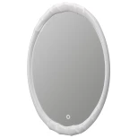 Изображение товара зеркало 70x104,3 см белый глянец aima design mirage light у51940