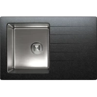 Кухонная мойка Tolero TTS-760 нержавеющая сталь/уголь 944008