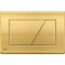 Смывная клавиша золото для двойного смыва AlcaPlast M175 - 1