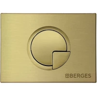 Кнопка смыва Berges Novum R8 040028 для инсталляции, бронза