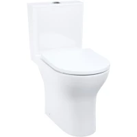 Унитаз-компакт IDDIS Zodiac X ZODRDSEi24 безободковый, торнадо, с сиденьем микролифт, белый