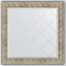 Зеркало 110x110 см барокко серебро Evoform Exclusive-G BY 4467 - 1