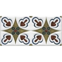 Декор Kerama Marazzi Клемансо орнамент 7,4х15 STG/B620/16000