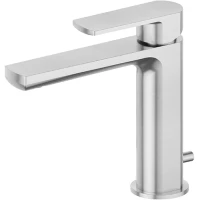 Смеситель для раковины Newform Haka 72010.59.066 с донным клапаном, нержавеющая сталь