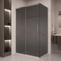 Душевой уголок Vincea Stella VSR-1ST9012CGBN 120x90 см, профиль никель матовый, стекло тонированное