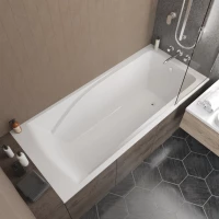 Ванна из литьевого мрамора Marmo Bagno София MB-SF170-75 170x75 см, белый