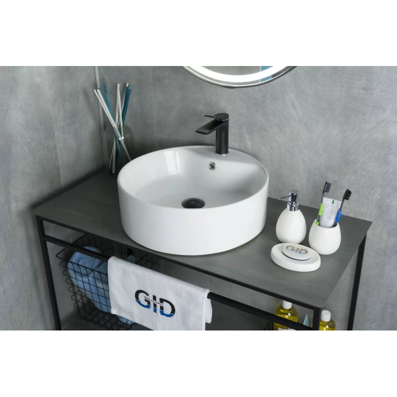 Раковина 46x46 см GID Simple N N9008b Раковина 46x46 см GID Simple N N9008b