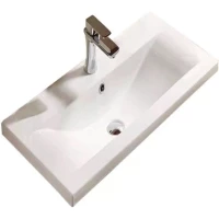 Раковина CeramaLux 9393-70 71,5x39,5 см, накладная, белый