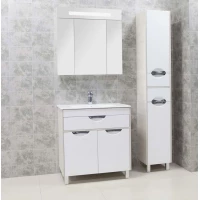 Тумба белый/ясень фабрик 78,6 см Акватон Юта 1A203301UTAV0