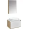 Комплект мебели дуб эльвезия/белый глянец 69 см Акватон Либерти 1A279801LYC70 + 1A281203LY010 + 1A73313KLK010 + 1A279302LYC70 - 1