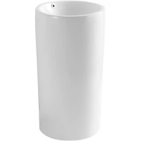 Раковина Abber Bequem AC2133 46x46 см, напольная, белый