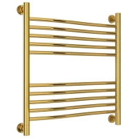 Полотенцесушитель водяной 600x600 золотой Сунержа Флюид+ 03-0222-6060