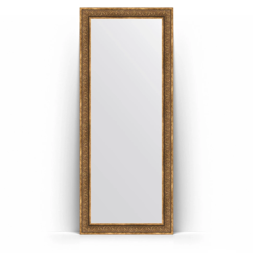 Зеркало напольное 84x204 см вензель бронзовый Evoform Definite Floor BY 6029