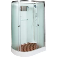 Душевая кабина 120x80x208 см Deto D102R матовое