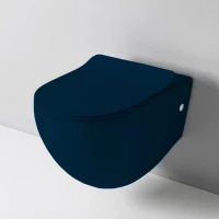 Унитаз подвесной Artceram File 2.0 FLV004 36 00 безободковый, ночной синий