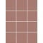 Керамогранит 1336 Агуста Розовый Матовый (30x40 из 12 частей) R10 9,8x9,8