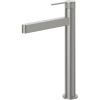 Смеситель для раковины BelBagno Delta 2.0 DEL2.0-LMC-IN-W0 без донного клапана, сатин