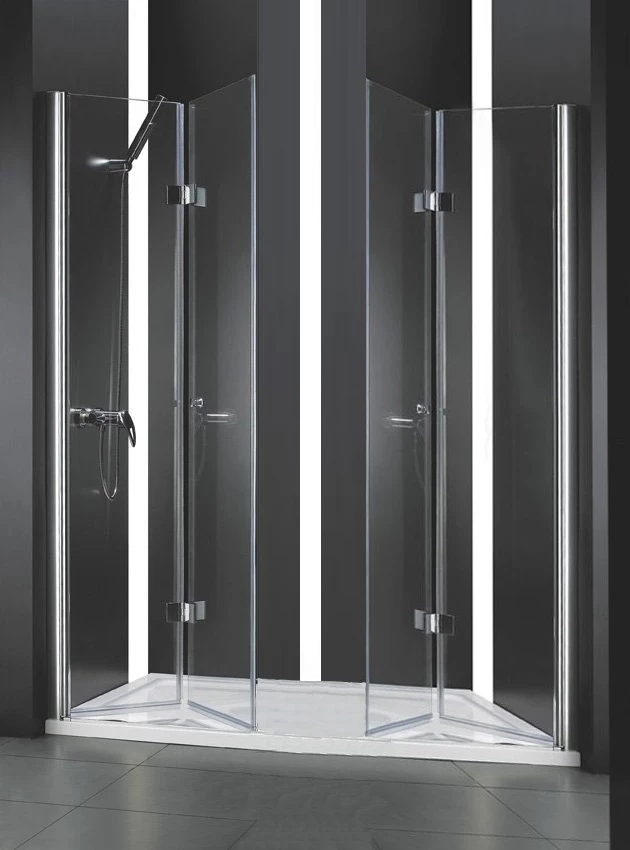 

Душевая дверь складная Cezares Elena 193 см текстурное стекло ELENA-W-BS-22-200-P-Cr