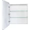 Зеркальный шкаф 70x80 см белый L Style Line Каре СС-00002371 - 4