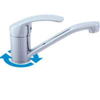 Смеситель для раковины без донного клапана Rav Slezak Mississippi MS015.5LUX