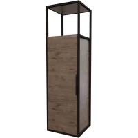 Пенал Grossman Лофт 304001 подвесной L/R, дуб веллингтон/черный