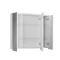 Зеркальный шкаф 80x72,2 см белый Diborg Katarine 77.4105 - 4