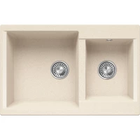 Кухонная мойка Polygran Brig-772 кремовый 854949