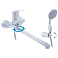 Смеситель для ванны Rav Slezak Kongo K053.5/2