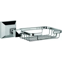 Мыльница Azario Altre AZ-96009 настенная, хром 