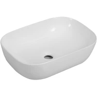 Раковина-чаша Oliveeka 9387B 45,5x32,5 см, накладная, белый