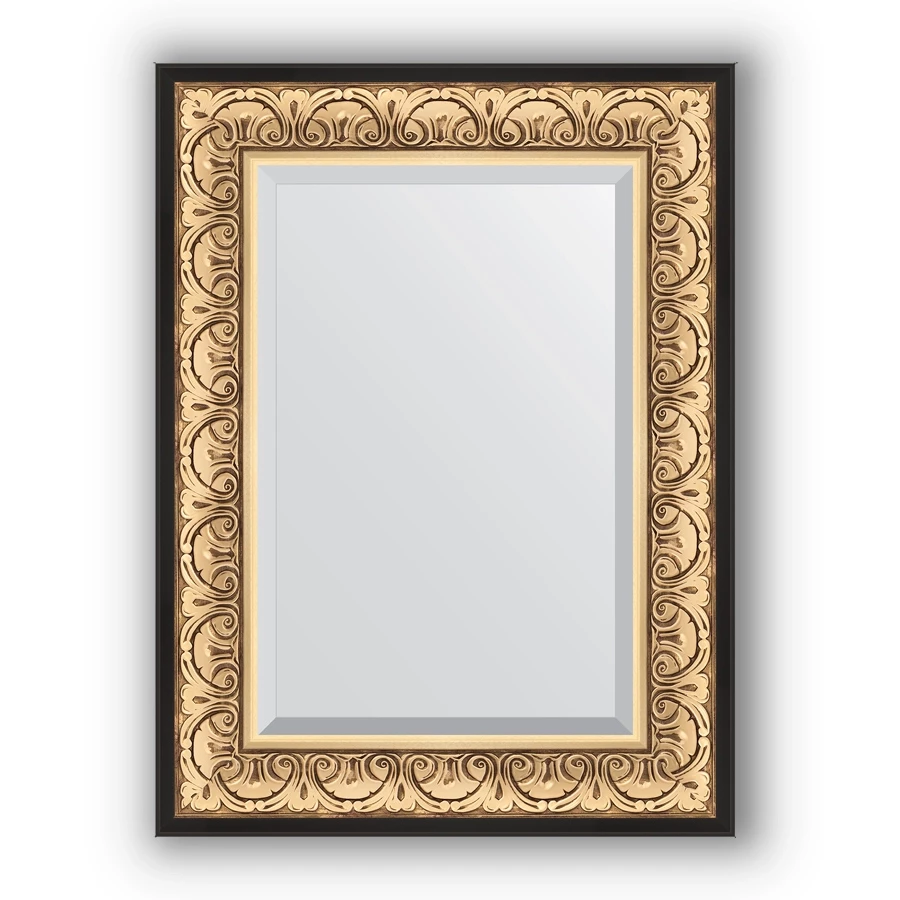 Зеркало 60x80 см барокко золото Evoform Exclusive BY 1231 зеркало 60x80 см evoform standard by 0219