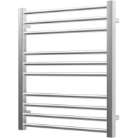 Полотенцесушитель электрический Grota Classic 4607118219421 600x530, ТЭН левый/правый, матовый хром