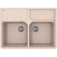 Кухонная мойка Florentina Вилладжио 20.385.F0898.107 89,8x65 см, песочный